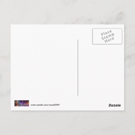 Carousel Horses Briefkaart (Achterkant)