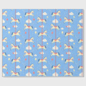 Carousel Horses Cadeaupapier (Vlak)