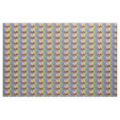 Carousel Horses Folk Art Fabric Stof (Yard (91,4 cm))