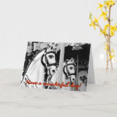 Carousel Horses Kaart (Gele Bloem)