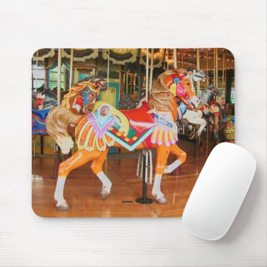 Carousel Horses Muismat (Met muis)