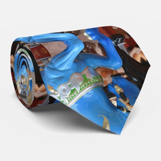 Carousel Horses Stropdas (Opgerold)
