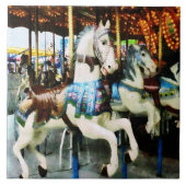 Carousel Horses Tegeltje (Voorkant)