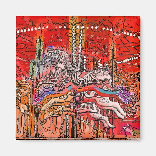 CAROUSEL MAGNEET (Voorkant)