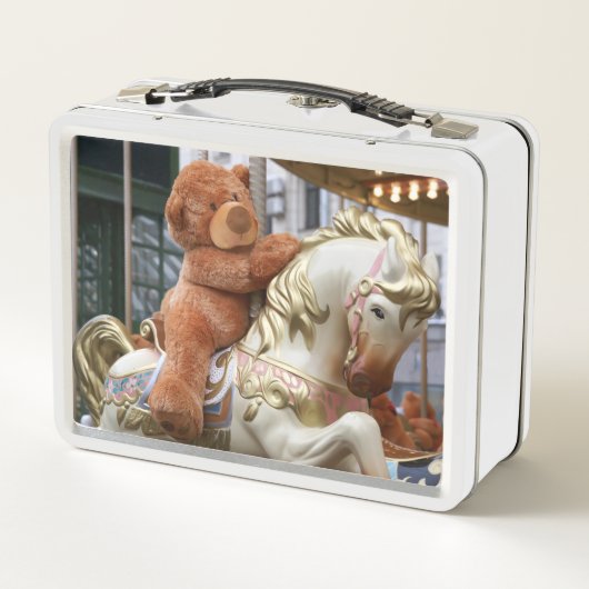 Carousel met Teddy Bear (Achterkant)