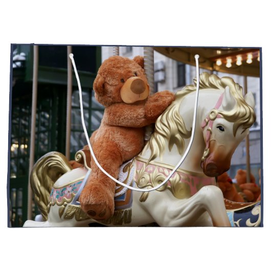 Carousel met Teddy Bear Groot Cadeauzakje (Achterkant)