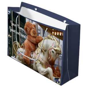 Carousel met Teddy Bear Groot Cadeauzakje