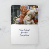 Carousel met Teddy Bear Kaart (Binnen)