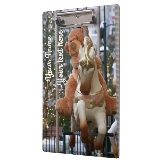 Carousel met Teddy Bear Klembord (Links)