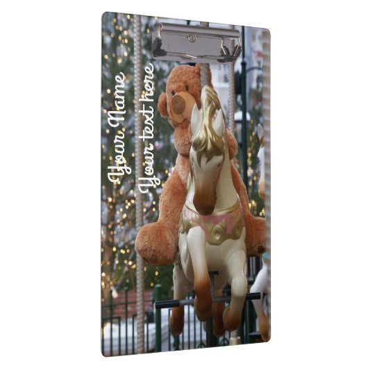 Carousel met Teddy Bear Klembord (Rechts)