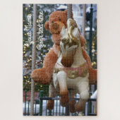 Carousel met Teddy Bear Legpuzzel (Verticaal)