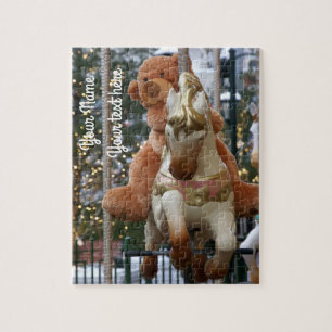Carousel met Teddy Bear Legpuzzel