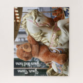 Carousel met Teddy Bear Legpuzzel (Verticaal)