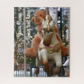 Carousel met Teddy Bear Legpuzzel (Verticaal)
