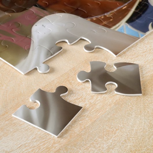 Carousel met Teddy Bear Legpuzzel (Zijkant)