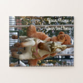 Carousel met Teddy Bear Legpuzzel (Horizontaal)