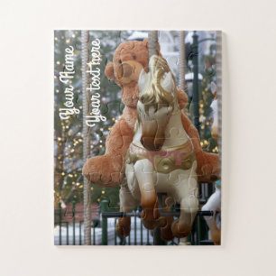Carousel met Teddy Bear Legpuzzel