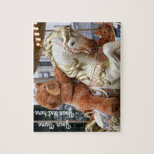 Carousel met Teddy Bear Legpuzzel (Verticaal)