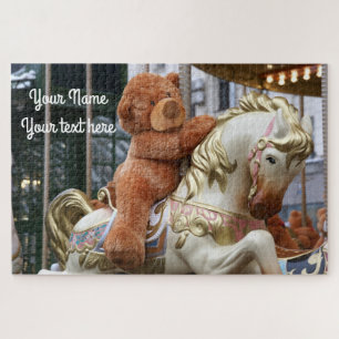 Carousel met Teddy Bear Legpuzzel