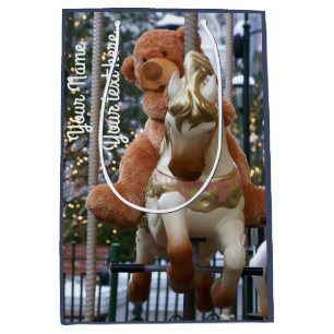 Carousel met Teddy Bear Medium Cadeauzakje