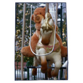 Carousel met Teddy Bear Medium Cadeauzakje (Achterkant)