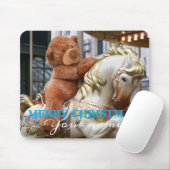 Carousel met Teddy Bear Muismat (Met muis)