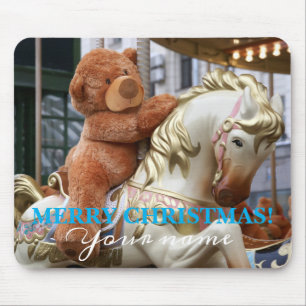 Carousel met Teddy Bear Muismat