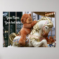Carousel met Teddy Bear
