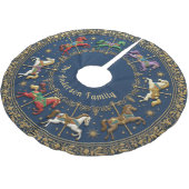 Carousel of Christmas Dreams Kerstboom Rok (Gekanteld)