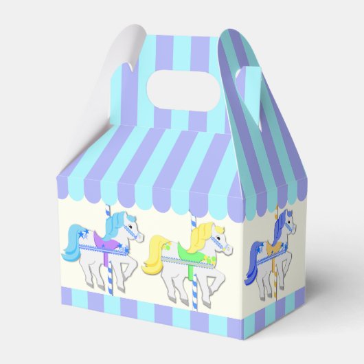 Carousel Ponies Bedankdoosjes (Voorkant Zijde)
