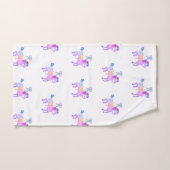 Carousel Pony Bath Towel Set Bad Handdoek (Handdoek)