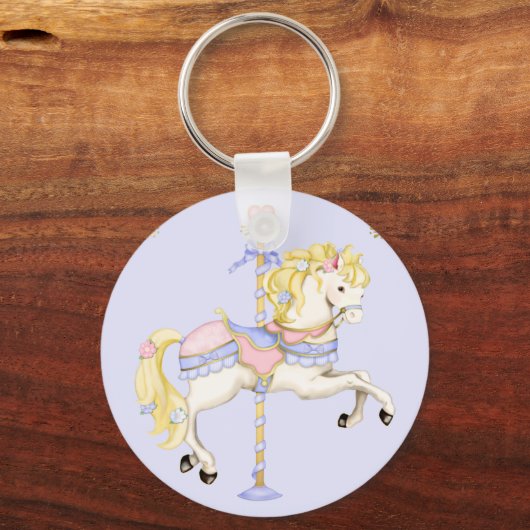 Carousel Pony Sleutelhanger (Voorkant)