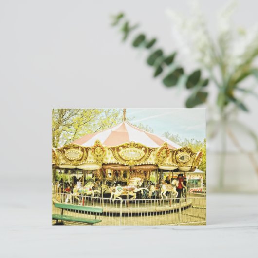 Carousel Post Card Briefkaart (Staand voorkant)