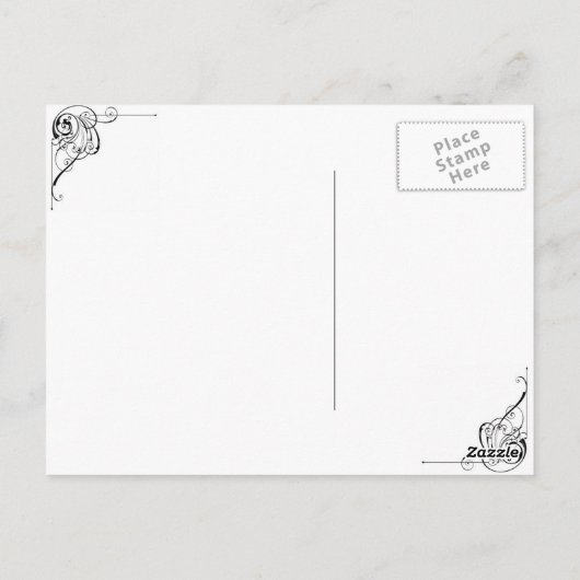  Carousel Postacrd Briefkaart (Achterkant)