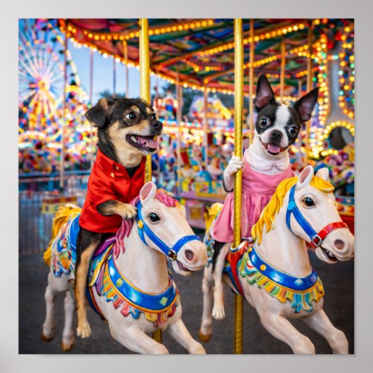 "Carousel" Poster (Voorkant)