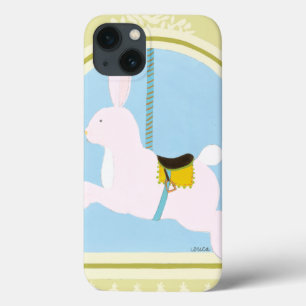 Carousel Rabbit van June Erica Vess Case-Mate iPhone Case