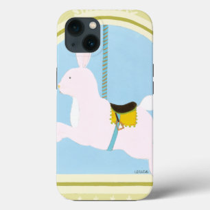 Carousel Rabbit van June Erica Vess iPhone 13 Hoesje