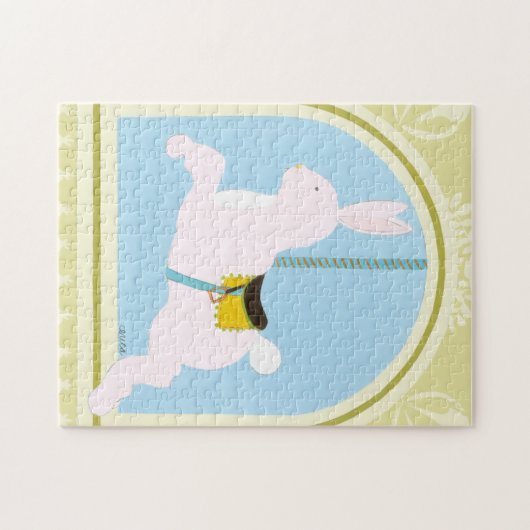 Carousel Rabbit van June Erica Vess Legpuzzel (Horizontaal)