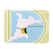 Carousel Rabbit van June Erica Vess Magneet (Horizontaal)