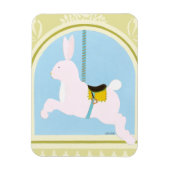 Carousel Rabbit van June Erica Vess Magneet (Verticaal)