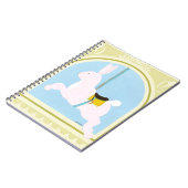Carousel Rabbit van June Erica Vess Notitieboek (Linkerzijde)