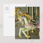 Carousel Ride Briefkaart (Voorkant / Achterkant)