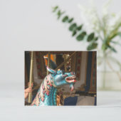 Carousel Seahorse Briefkaart (Staand voorkant)