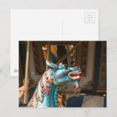 Carousel Seahorse Briefkaart (Voorkant / Achterkant)