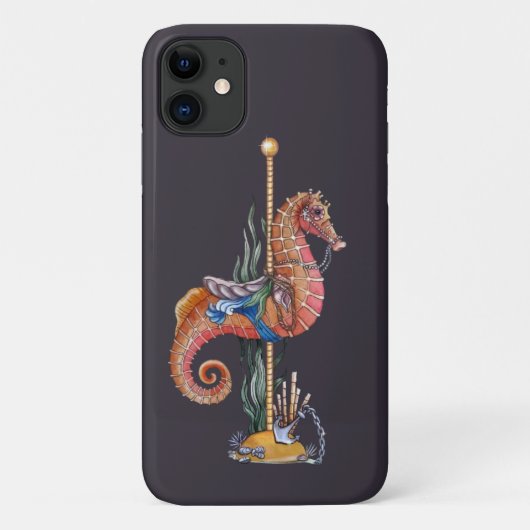Carousel Seahorse Case-Mate iPhone Case (Achterkant)