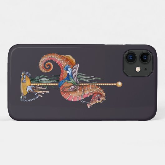 Carousel Seahorse Case-Mate iPhone Case (Achterkant (horizontaal))
