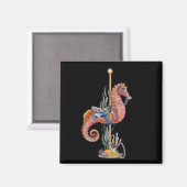 Carousel Seahorse Magneet (Voorkant / Achterkant)