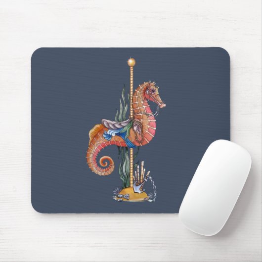 Carousel Seahorse Muismat (Met muis)