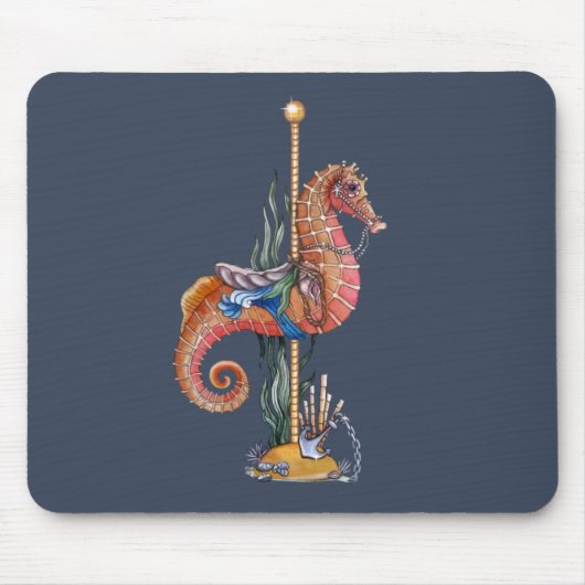 Carousel Seahorse Muismat (Voorkant)