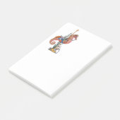 Carousel Seahorse Post-it® Notes (Schuin)